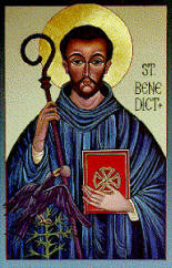 Icon of St Benedict