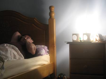 Mum resting