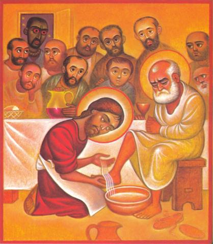 The Washng of Feet, Humility