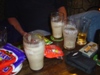 An empty Guinness Glass or 3
