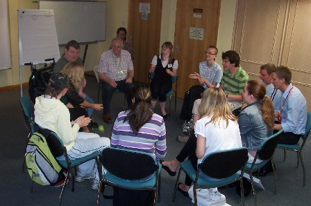 Facilitating a group  using Informal Learning methods